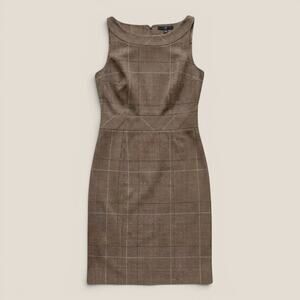 espresso brown dresses Monogram Mini Dress main image 0